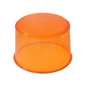 Domo de reemplazo para luz giratoria económica (Modelo 100), color Ámbar
