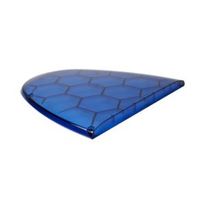 Domo lateral superior azul para Arjent