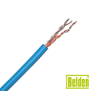 Cable de 2 pares trenzados de cobre sólido.