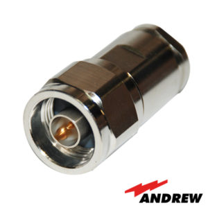 Conector N Macho para cable ANDREW CNT400.